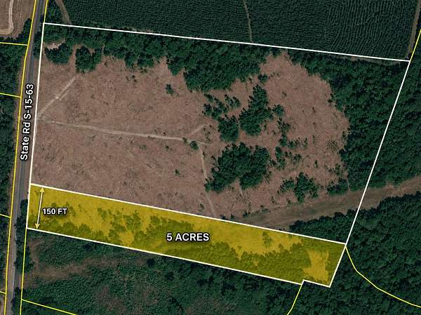 5 Acres of Land for Sale in Smoaks, South Carolina