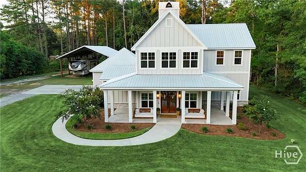 5 Acres of Land with Home for Sale in Guyton, Georgia