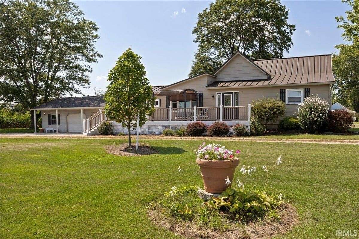 2.17 Acres of Land with Home for Sale in Winchester, Indiana