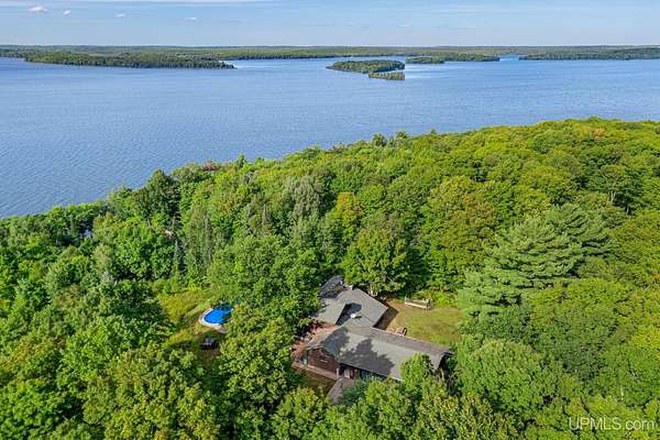 35.9 Acres of Recreational Land with Home for Sale in Phelps, Wisconsin