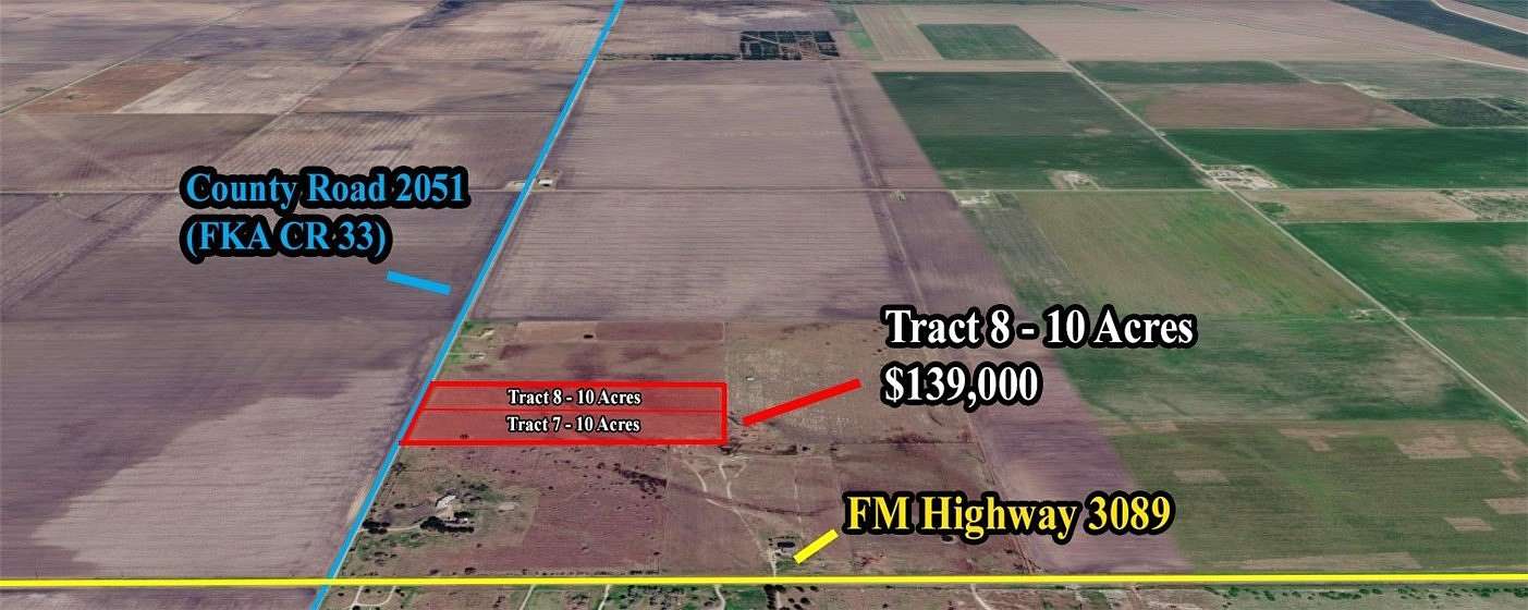 10 Acres of Residential Land for Sale in Sinton, Texas