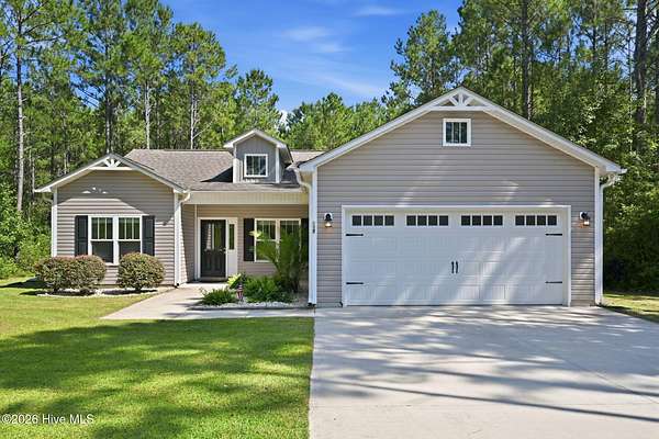 2 Acres of Land with Home for Sale in Holly Ridge, North Carolina