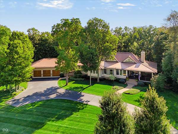 3 Acres of Land with Home for Sale in Westfield, Indiana