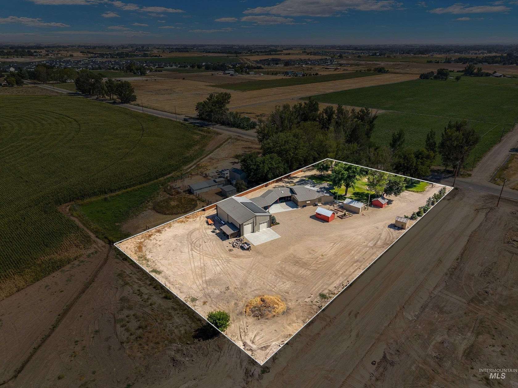 1.9 Acres of Land with Home for Sale in Meridian, Idaho