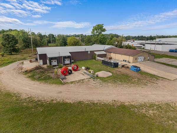 1.7 Acres of Improved Commercial Land for Sale in Jonesville, Michigan