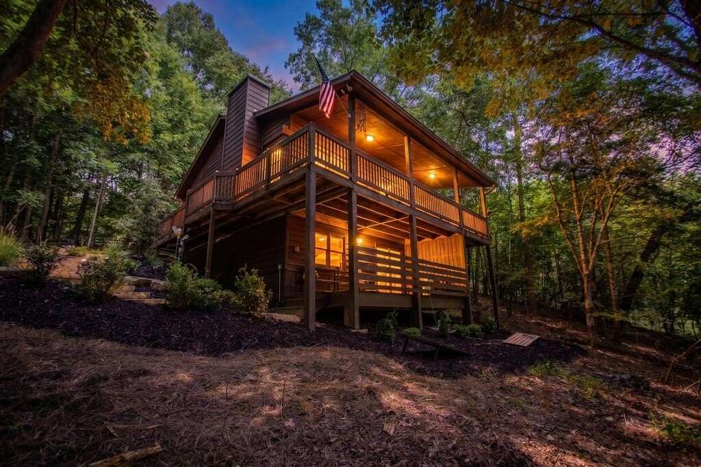 1.5 Acres of Land with Home for Sale in Blue Ridge, Georgia