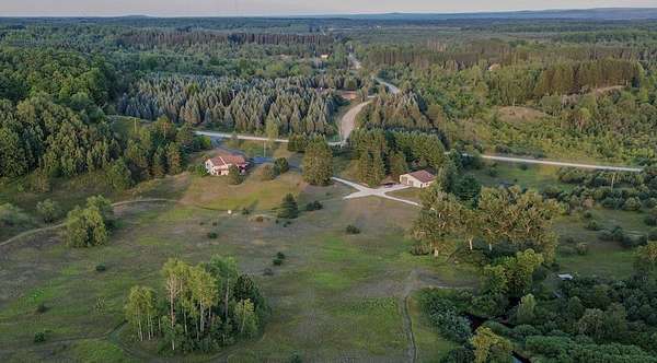 40 Acres of Land with Home for Sale in Mesick, Michigan