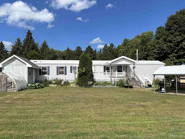 6 Acres of Land with Home for Sale in Newberry, Michigan