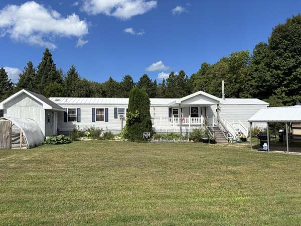 6 Acres of Land with Home for Sale in Newberry, Michigan