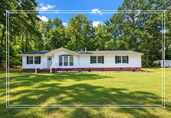 12 Acres of Land with Home for Sale in Jackson, South Carolina