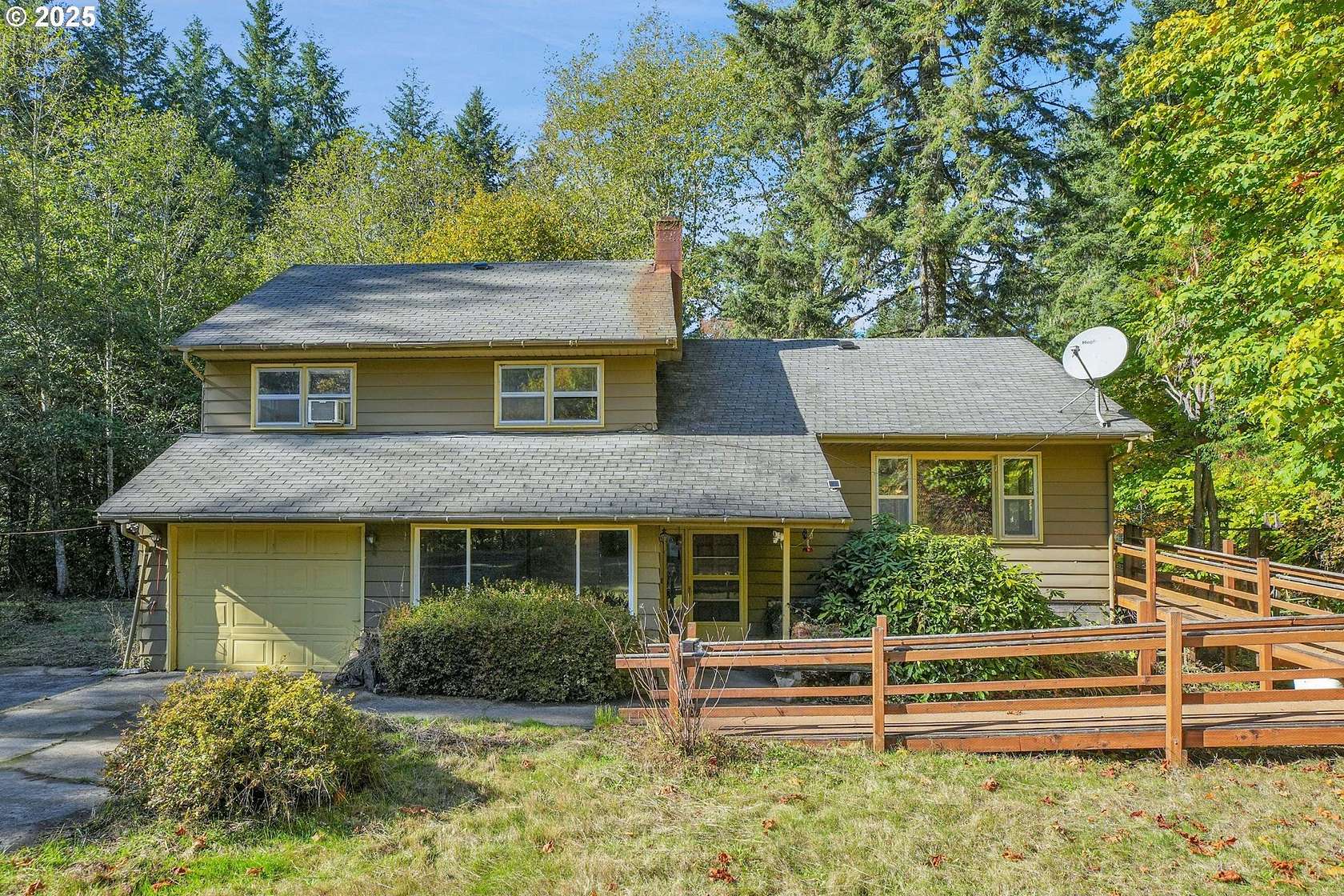 1.62 Acres of Land with Home for Sale in Birkenfeld, Oregon
