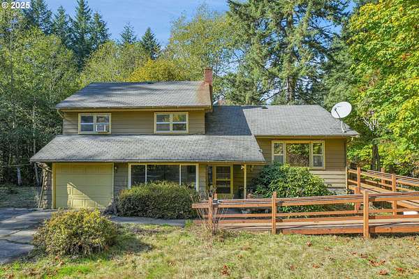 1.62 Acres of Land with Home for Sale in Birkenfeld, Oregon