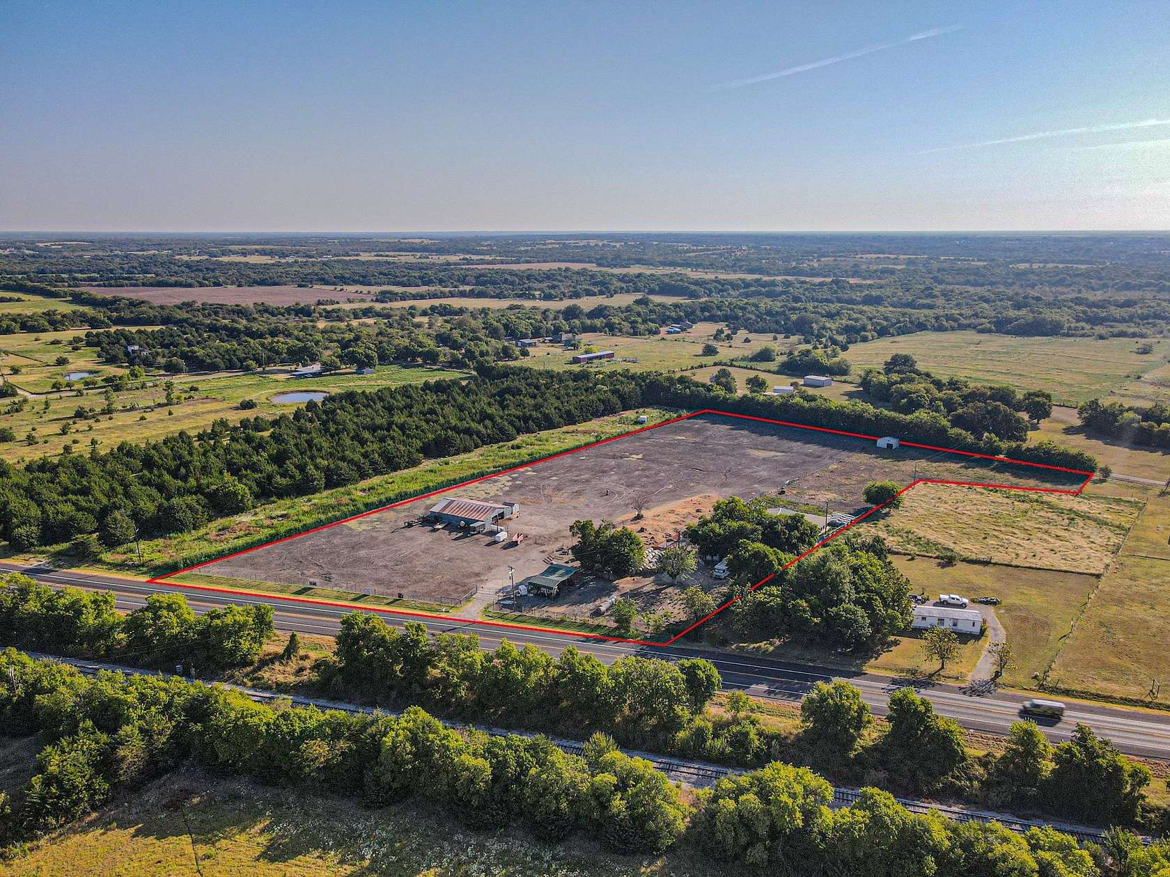 6.5 Acres of Land for Sale in Celeste, Texas