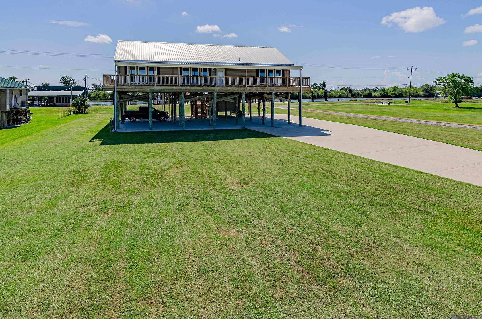 1.79 Acres of Land with Home for Sale in Chauvin, Louisiana