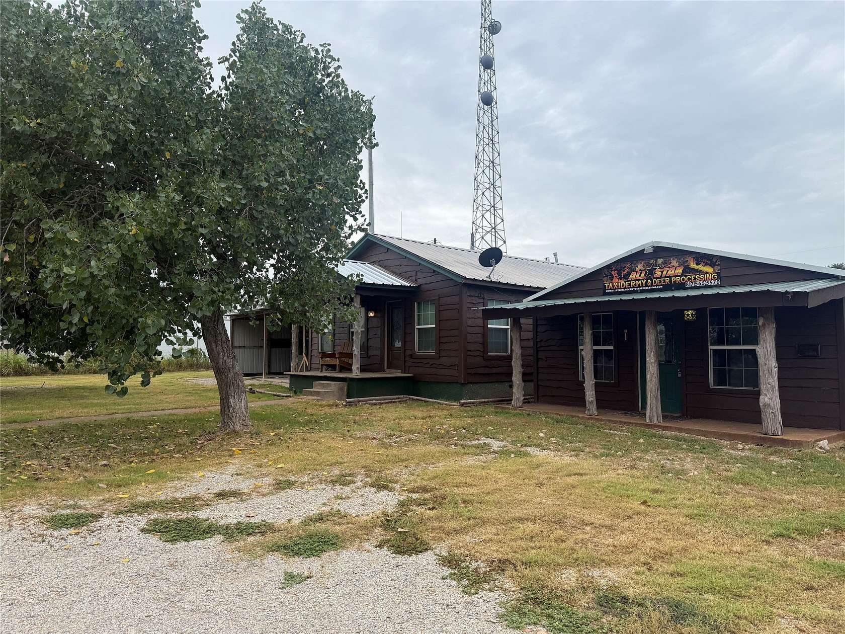 1.62 Acres of Land with Home for Sale in Graford, Texas
