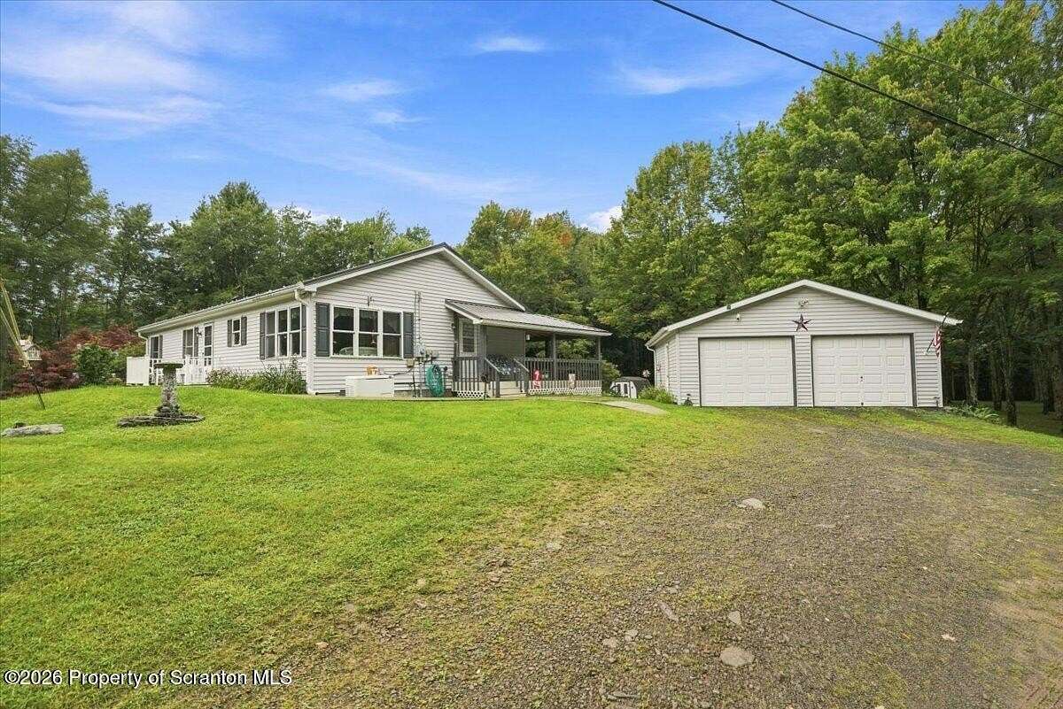 2.82 Acres of Land with Home for Sale in Susquehanna, Pennsylvania