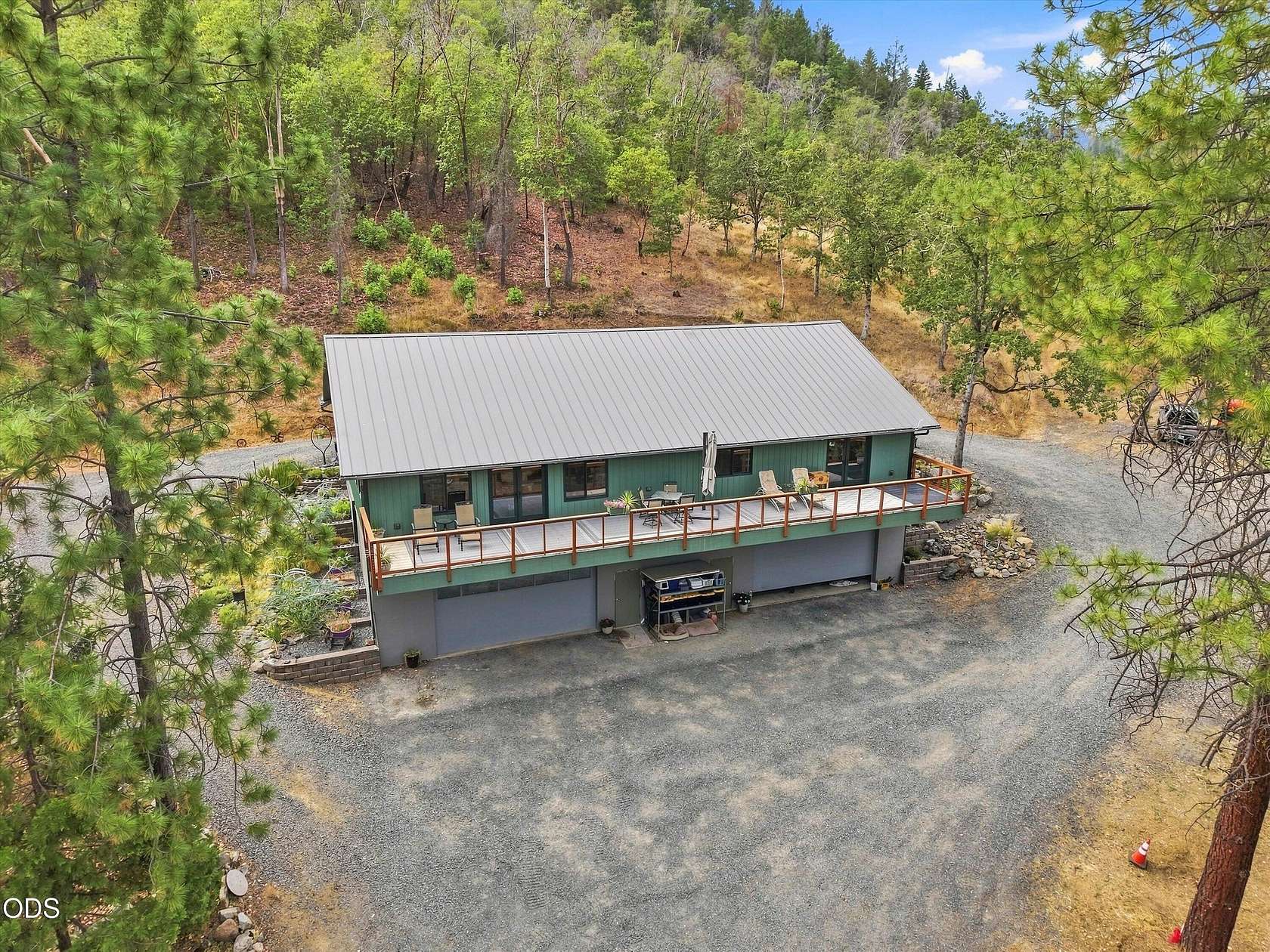 112 Acres of Recreational Land with Home for Sale in Gold Hill, Oregon
