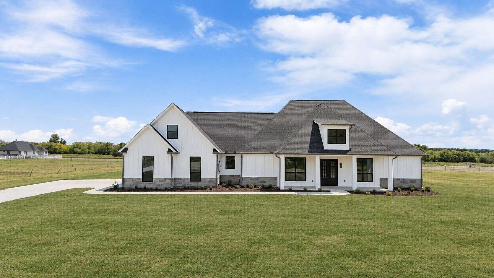 9.72 Acres of Land with Home for Sale in Krum, Texas