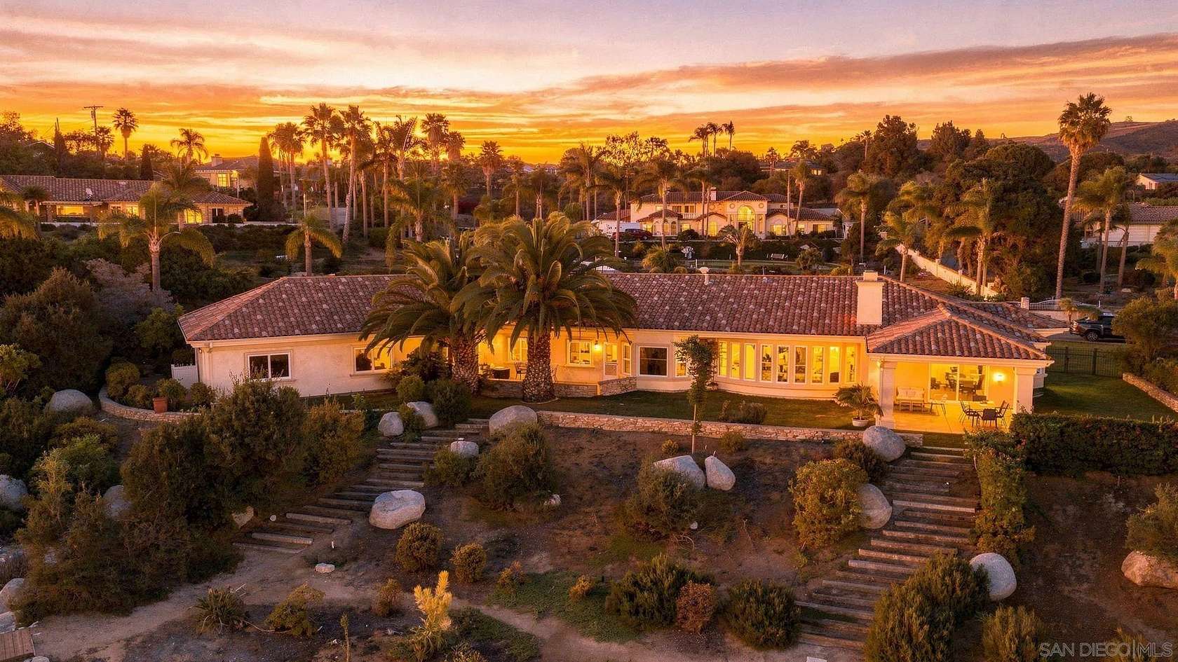 3.8 Acres of Land with Home for Sale in Vista, California
