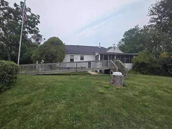 2.42 Acres of Land with Home for Sale in Gibraltar, Michigan