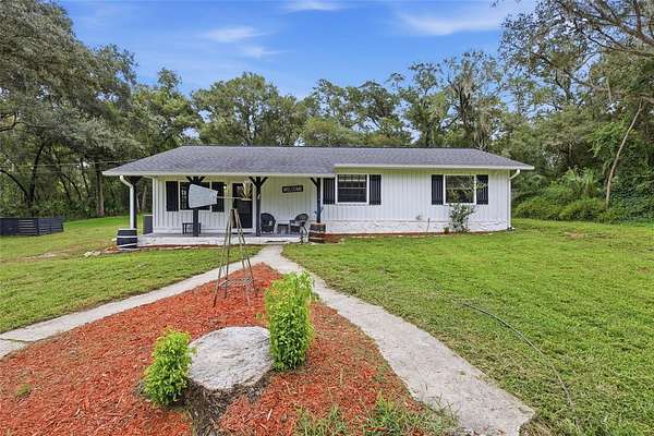 2.5 Acres of Land with Home for Sale in DeLand, Florida