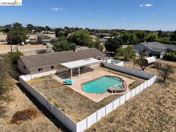 3.8 Acres of Land with Home for Auction in Oakley, California