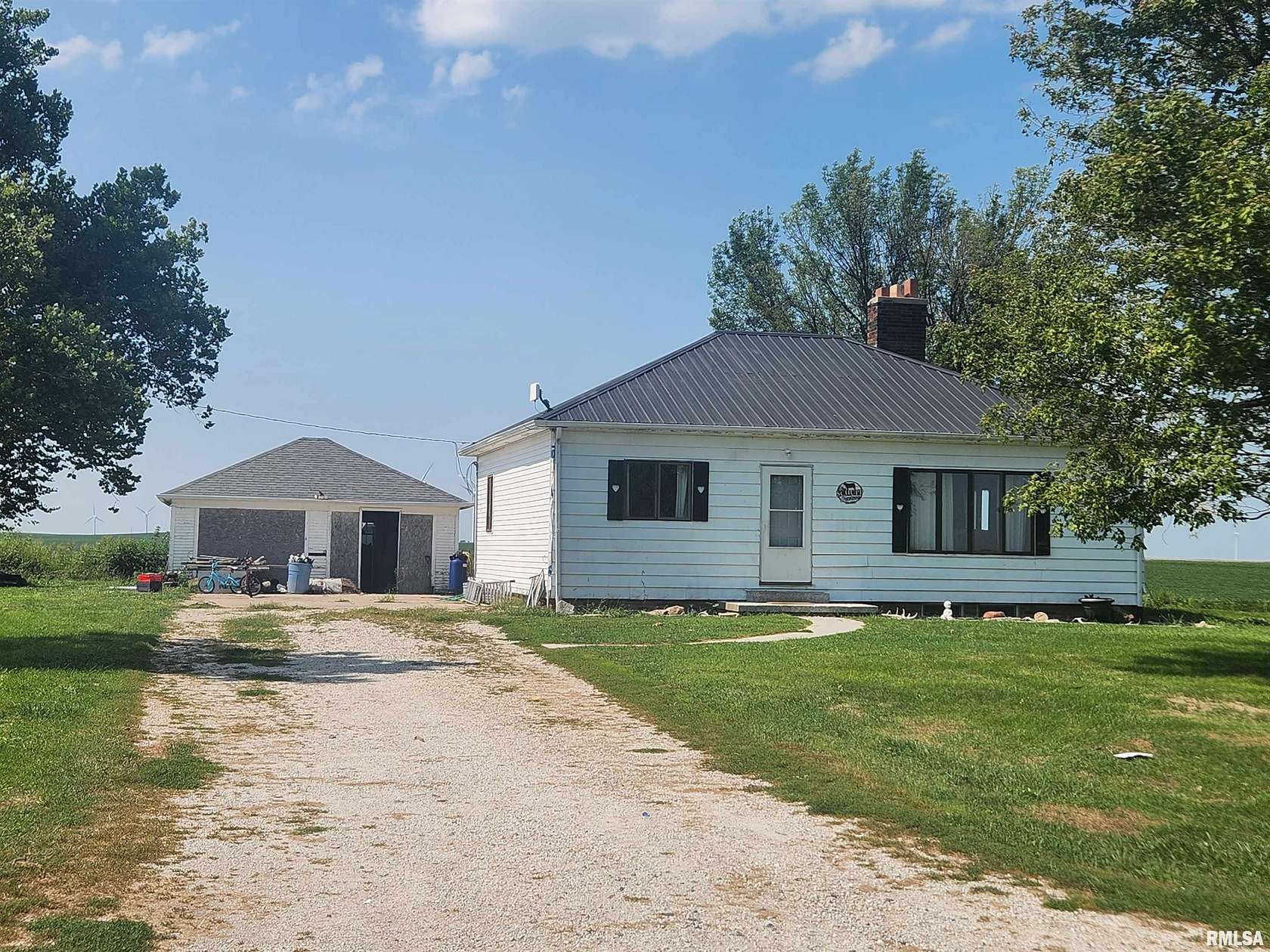 1.5 Acres of Land with Home for Sale in Wyoming, Illinois