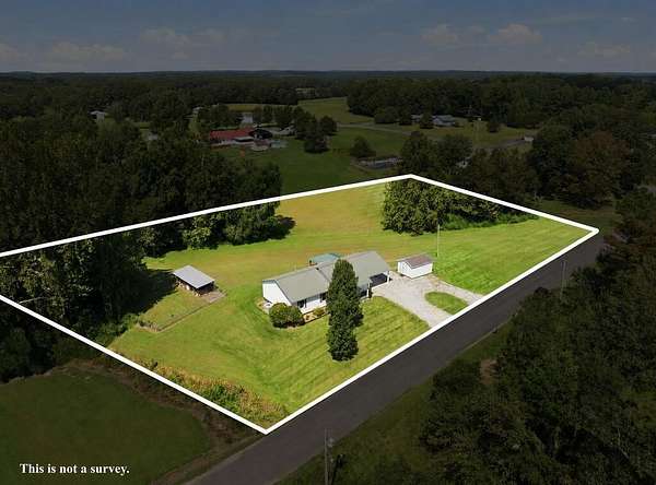 2.2 Acres of Land with Home for Sale in Paris, Tennessee