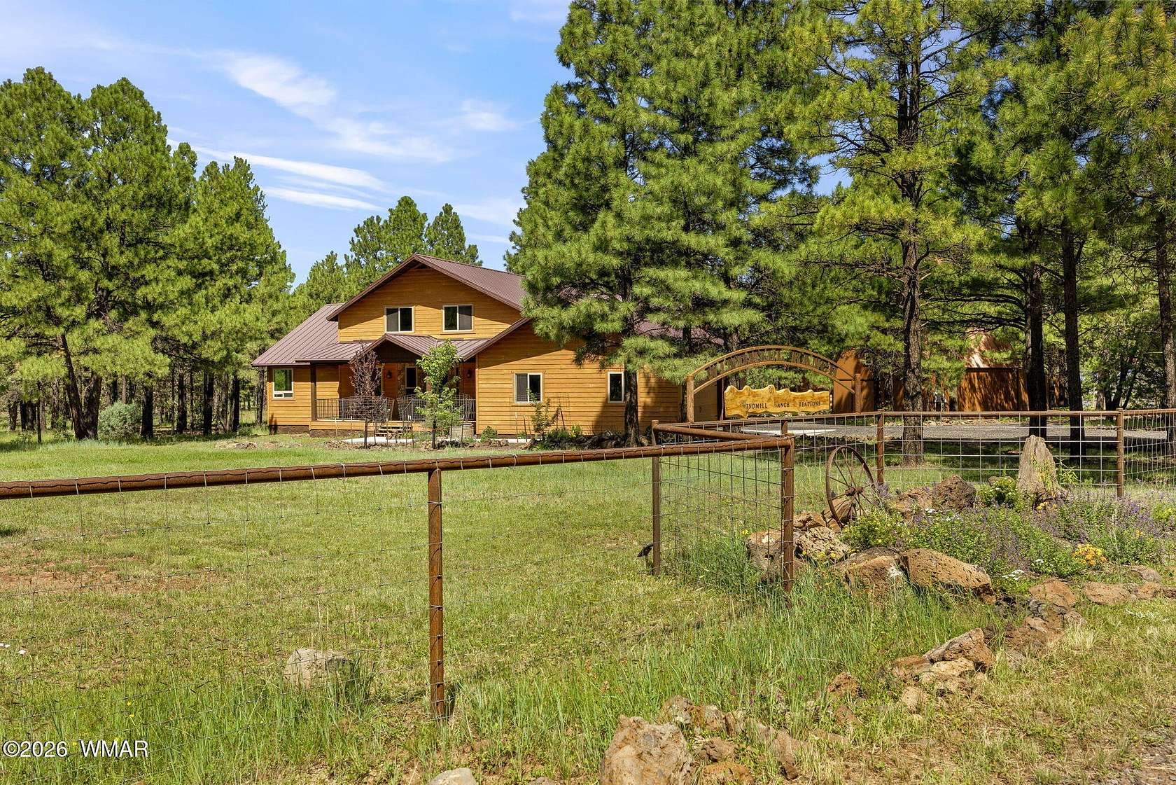 5 Acres of Land with Home for Sale in Lakeside, Arizona