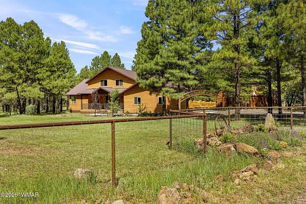 5 Acres of Land with Home for Sale in Lakeside, Arizona