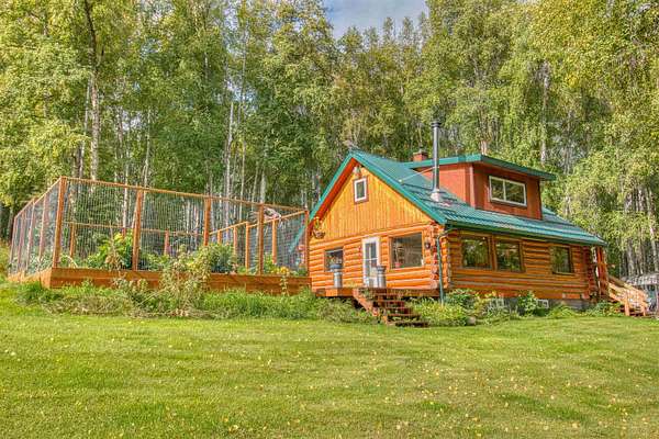 5.57 Acres of Land with Home for Sale in Fairbanks, Alaska