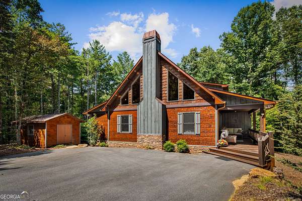 4 Acres of Land with Home for Sale in Blue Ridge, Georgia