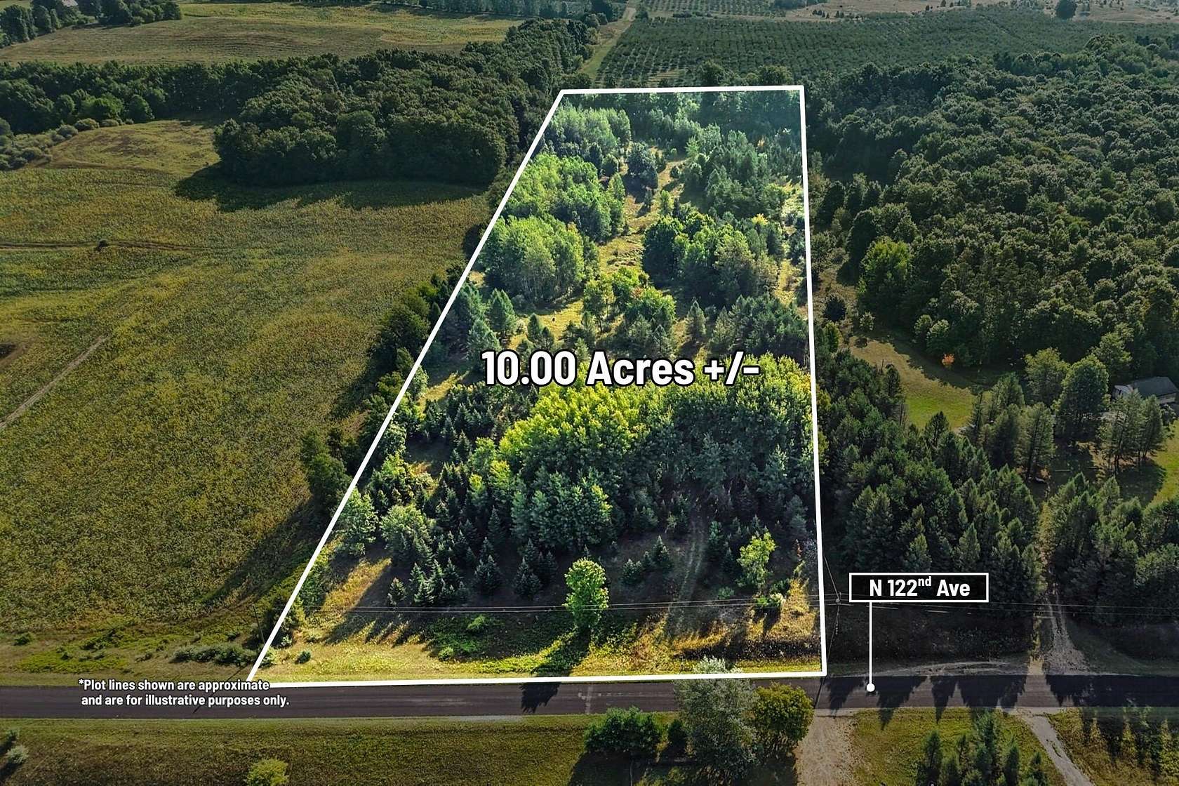 10 Acres of Land for Sale in Hart, Michigan