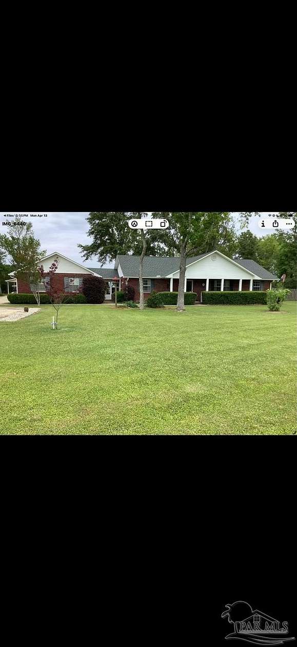 5 Acres of Land with Home for Sale in Molino, Florida