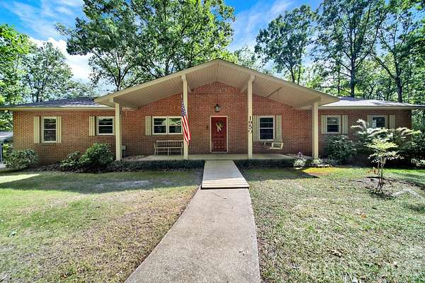 16.9 Acres of Recreational Land with Home for Sale in Lancaster, South Carolina