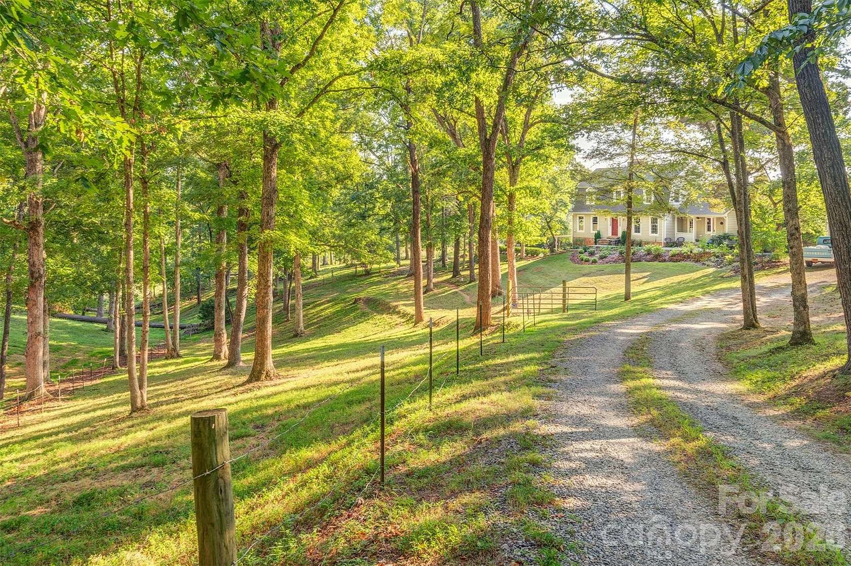 3.77 Acres of Land with Home for Sale in Weaverville, North Carolina