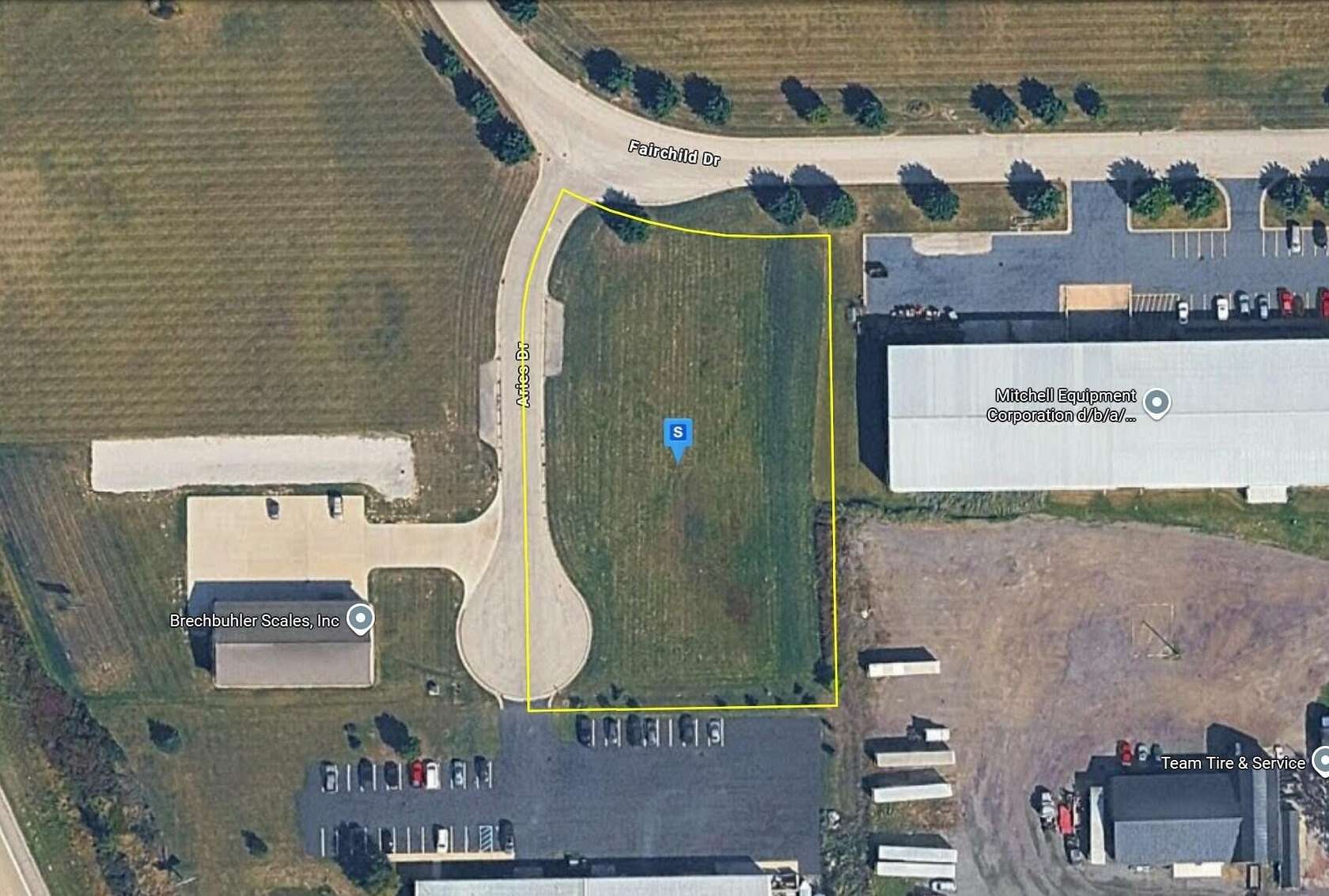 1.65 Acres of Commercial Land for Sale in Dundee, Michigan