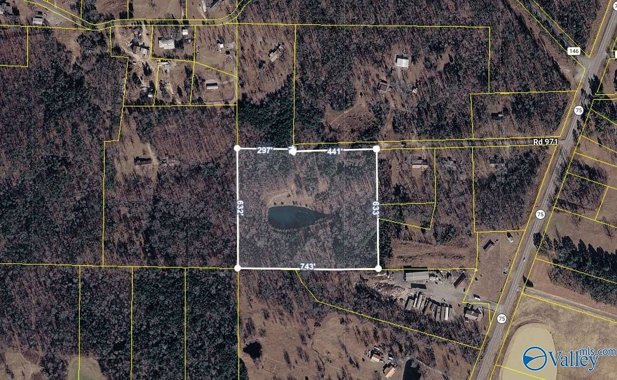 10.7 Acres of Land for Sale in Flat Rock, Alabama