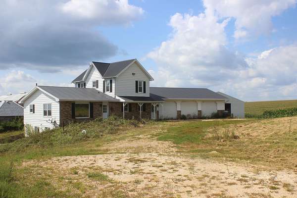 15.8 Acres of Land with Home for Sale in Holy Cross, Iowa