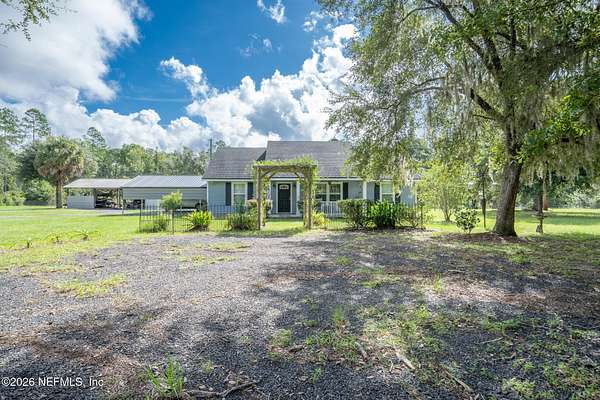 3.72 Acres of Land with Home for Sale in Hilliard, Florida