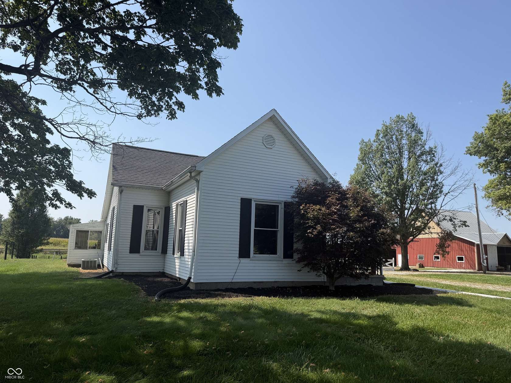 3 Acres of Land with Home for Sale in Coatesville, Indiana