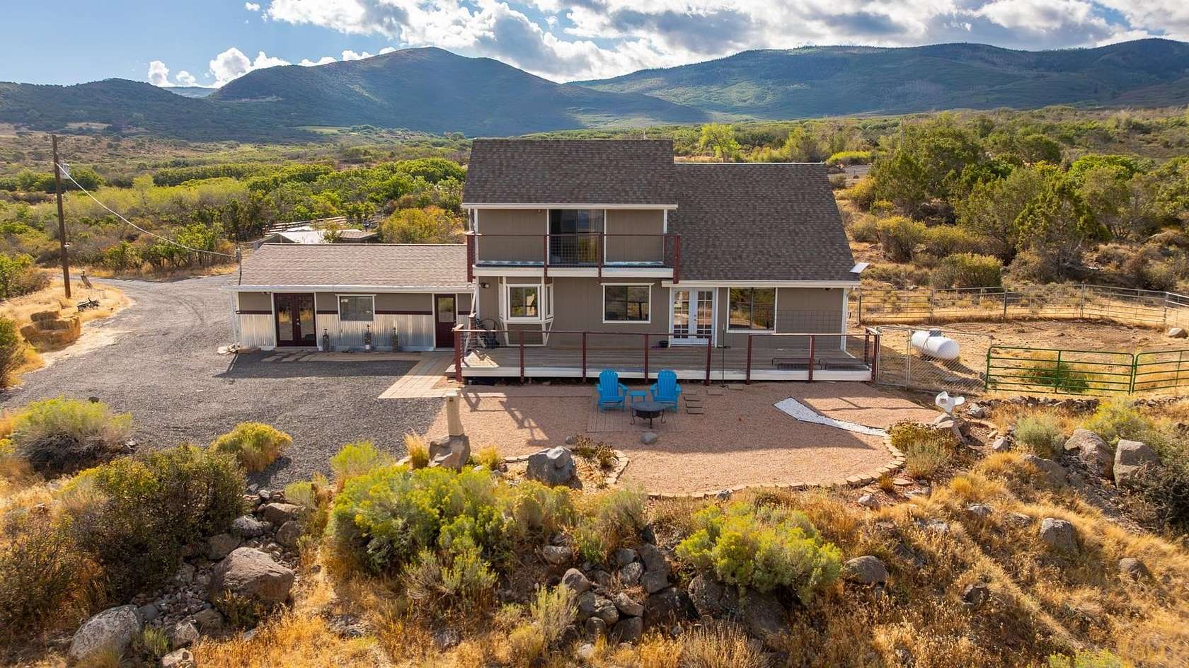 5 Acres of Land with Home for Sale in Mesa, Colorado