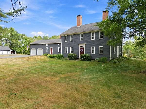 21.6 Acres of Agricultural Land with Home for Sale in Litchfield Town, Maine