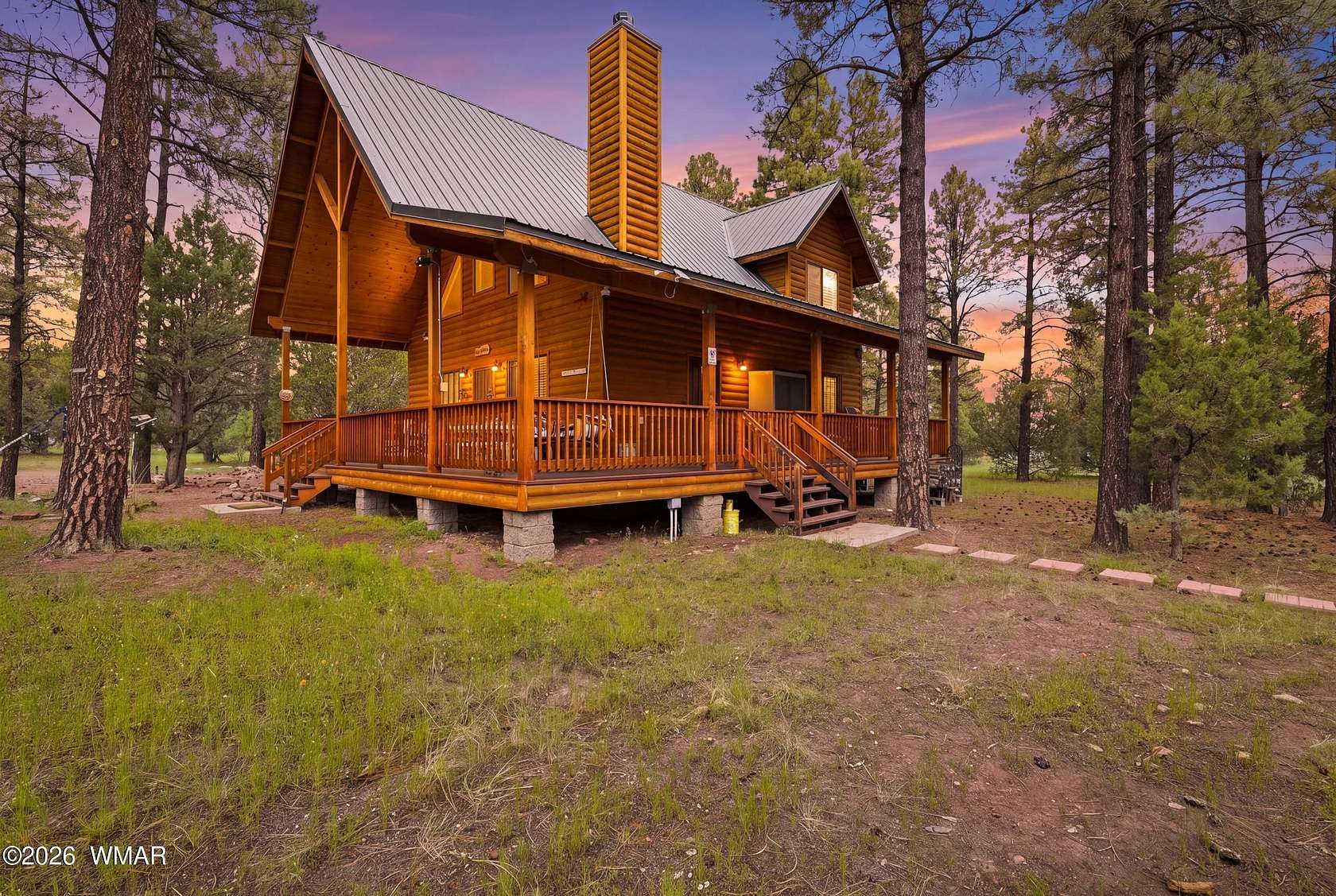 2.5 Acres of Land with Home for Sale in Nutrioso, Arizona