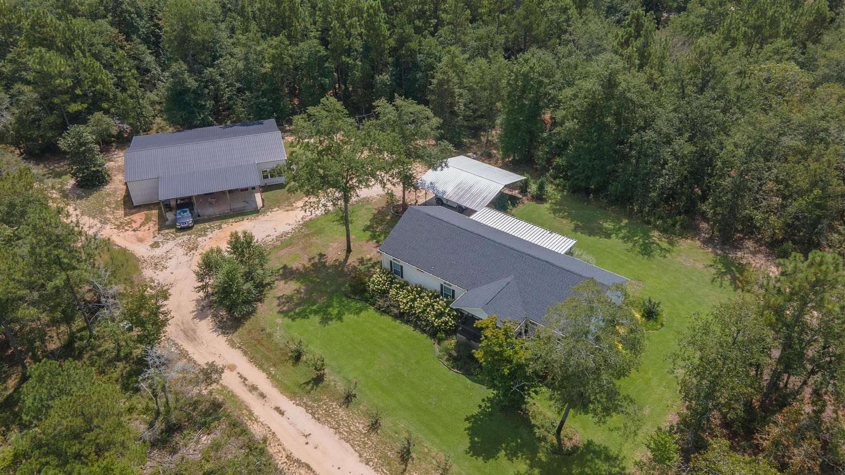 17.7 Acres of Land with Home for Sale in Salley, South Carolina