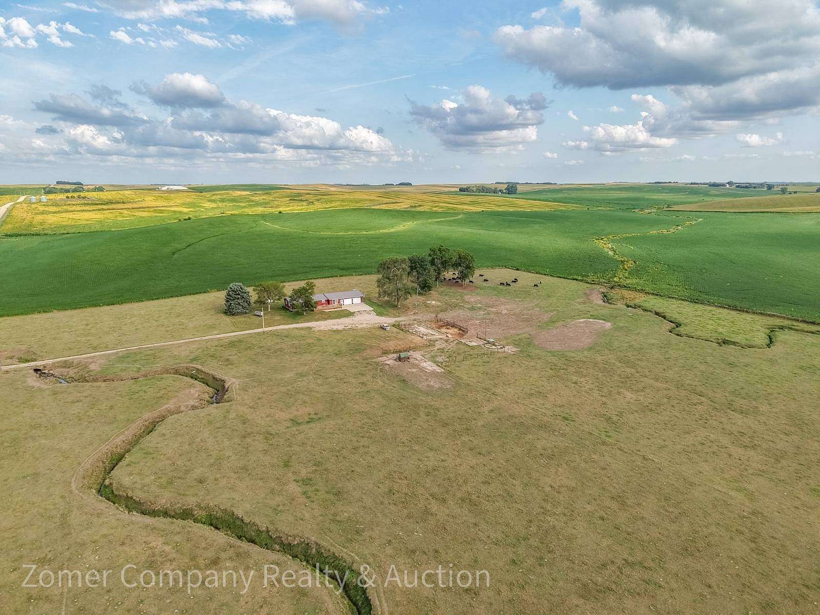 16.4 Acres of Land with Home for Sale in Westfield Township, Iowa