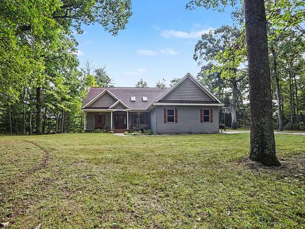 10 Acres of Recreational Land with Home for Sale in Montague, Michigan