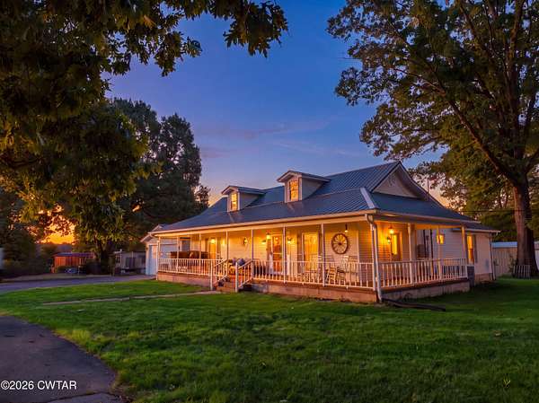 11 Acres of Land with Home for Sale in Newbern, Tennessee