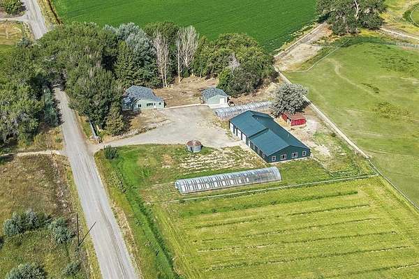 8.83 Acres of Land with Home for Sale in Powell, Wyoming
