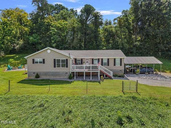 5.43 Acres of Land with Home for Sale in Greeneville, Tennessee